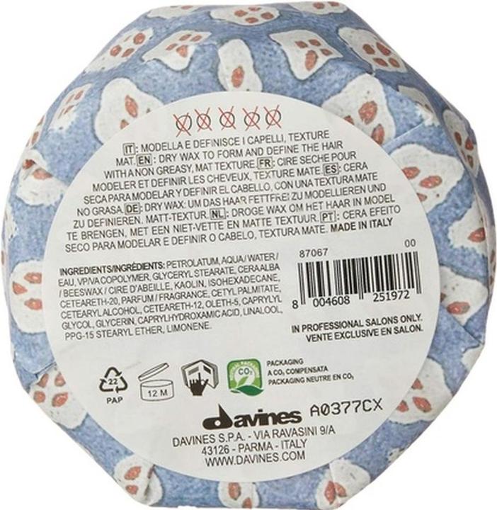 Produktbild Davines Strong Dry (Haarwachs, 75 ml)