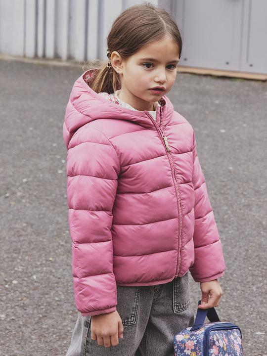 Produktbild Vertbaudet Mädchen Light-Steppjacke mit Kapuze, Recycling-Polyester (158)