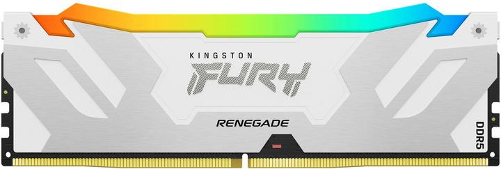 Produktbild Kingston 48GB 8000MT/s DDR5 CL38 DIMM Kit of 2 FURY Renegade RGB White (2 x 24GB, 8000 MHz, DDR5-RAM, DIMM)
