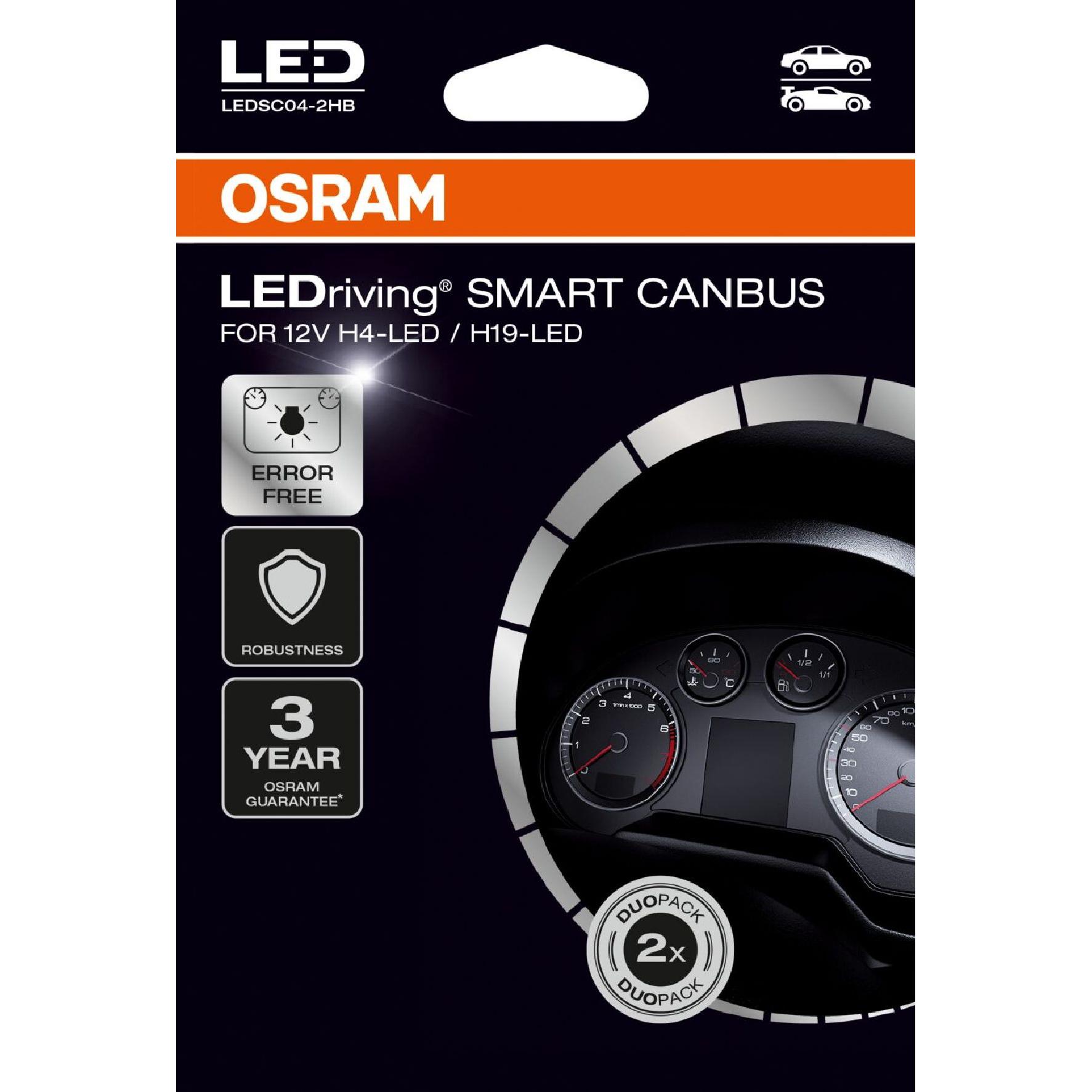 Osram, Illuminazione auto, Resistenza di carico CanBus (H4)