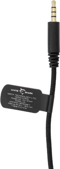 Actual product image White Shark GH-2341 Gorilla Black/Red (Cable)