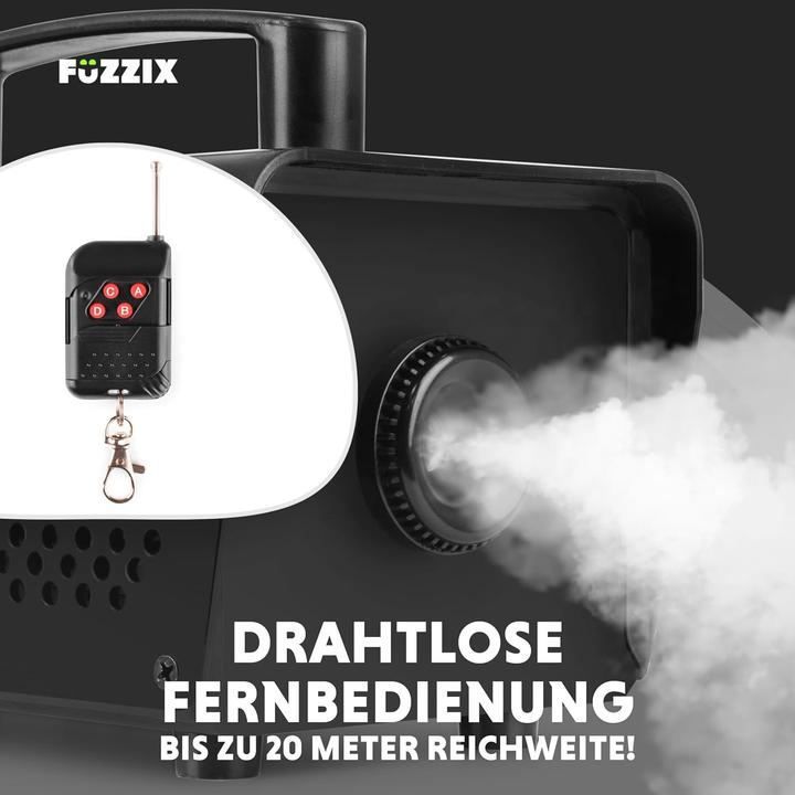 Produktbild Fuzzix Mini Nebelmaschine mit Fernbedienung