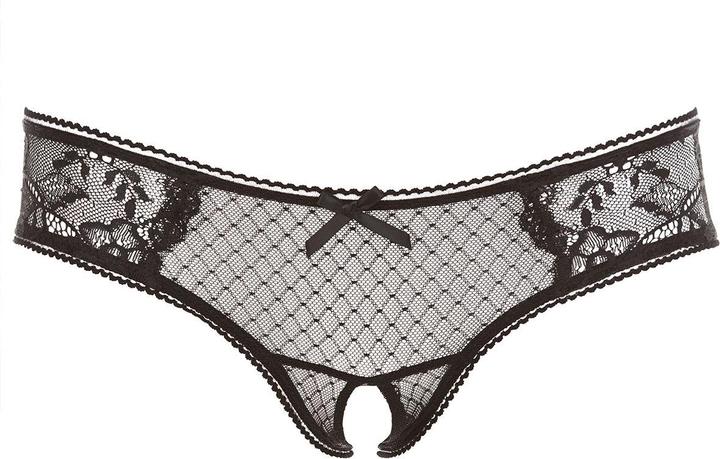 Immagine prodotto René Rofé Surrender Slip a cavallo aperto nero (S, M)