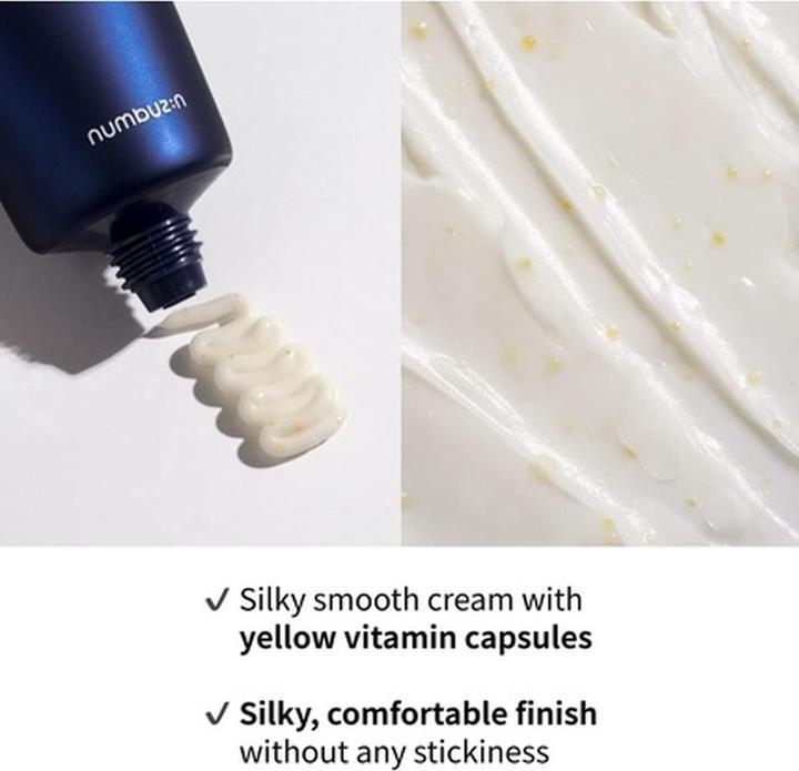 Actual product image Numbuzin No.5 Daily Multi-Vitamin Cream 2.02oz 60ml with Vitamin C and Panthenol (60 ml, Day cream)