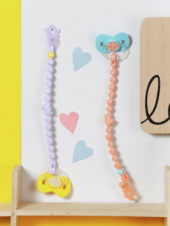 Produktbild Zapf Creation Baby born Magic Schnuller & Kette (1 x, ab 3 Jahren)