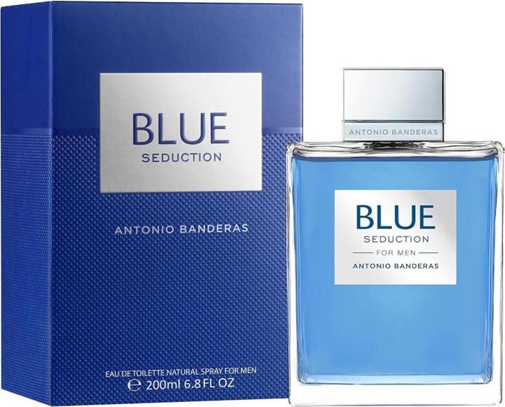 Produktbild Antonio Banderas Blue Seduction Eau De Toilette For Men Natural Spray 200 Ml (Eau de Toilette, 200 ml)