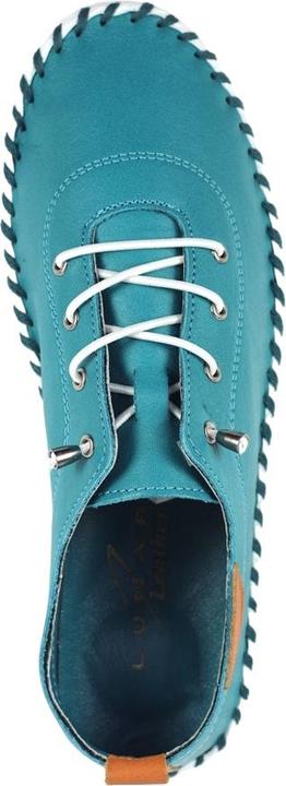 Actual product image Lunar Womens/Ladies St Ives Leather Plimsolls (37)