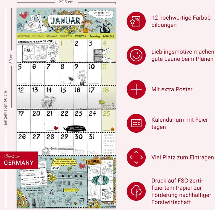 Produktbild Lotta-Leben Broschurkalender 2026