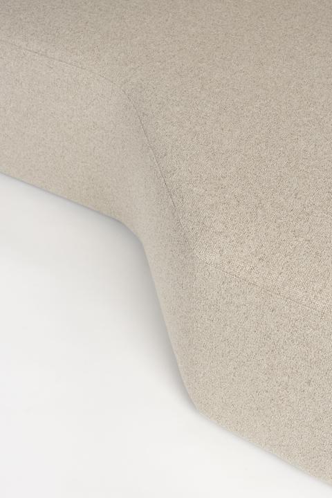 Produktbild Zuiver Prosper Sofa Left Cappuccino (Ecksofa)