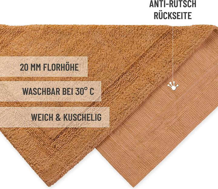 Produktbild Wecon Home Badteppich Knut (80 cm)