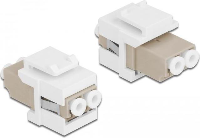 Actual product image Delock Keystone Jack: Fiber optic LC-LC (Keystone module)