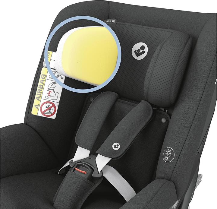 Actual product image Maxi-Cosi Mica Eco | MC MICA ECO I-SIZE AUTHENTIC BLACK (Reboarder, ECE R129/i-Size Standard)
