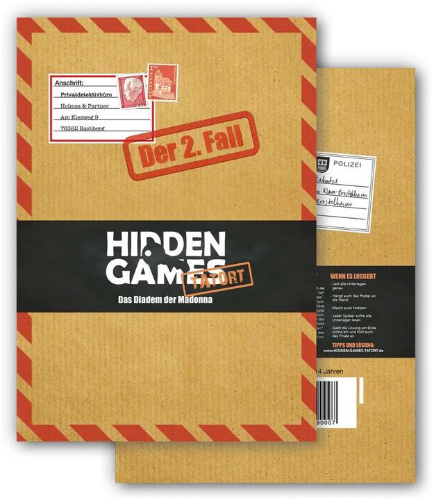 Hidden Games Das Diadem der Madonna - Krimispiel (Deutsch)
