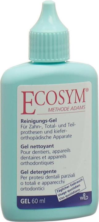 Produktbild Ecosym Reinigungsgel für 3. Zähne Total und Teilprothesen (60 ml, Mundspülung)
