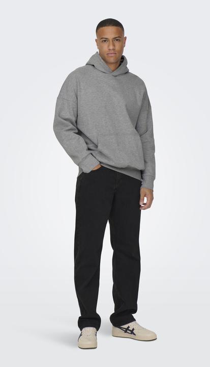 Immagine prodotto Only & Sons Felpa con cappuccio a tinta unita (XL)