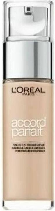Image du produit L'Oréal Paris ACCORD PARFAIT fond de teint acide hyaluronique #1.R 30 ml (Ivory Rose)