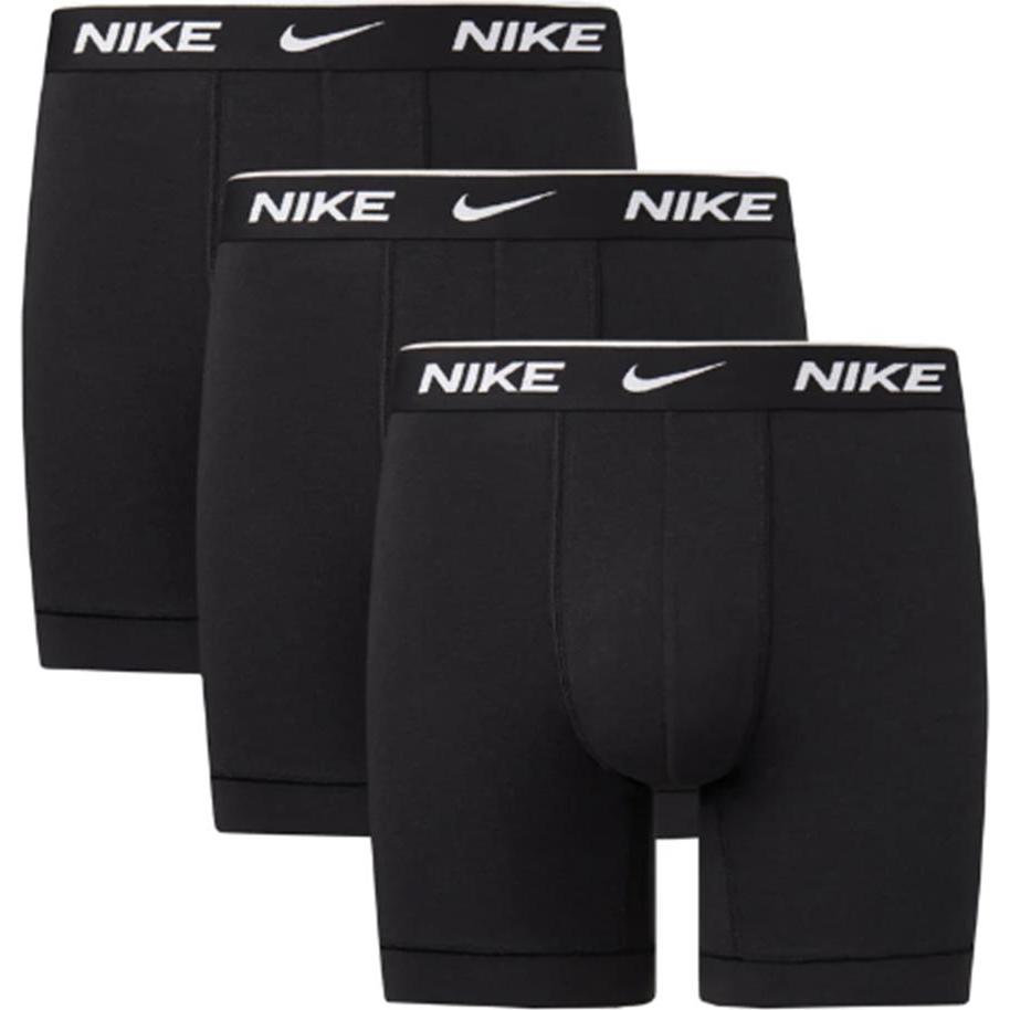 Nike, Herren, Unterhosen, Brief, Schwarz, (XL, 3er Pack)