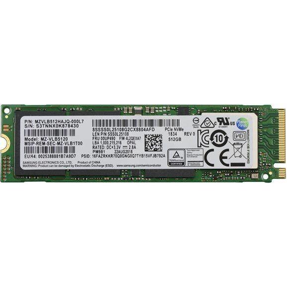 Thumbnail - Lenovo SSD 512GB M.2 2280 PCIe NVMe (512 GB, M.2 2280), SSD