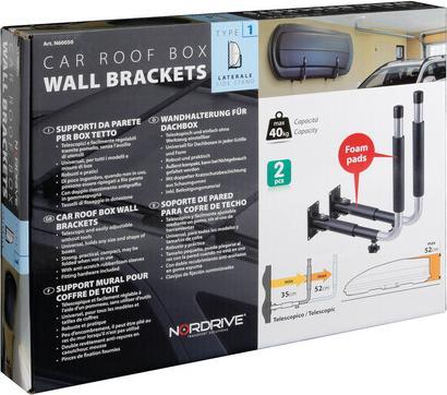 Image du produit Nordrive Support mural pour coffre de toit
