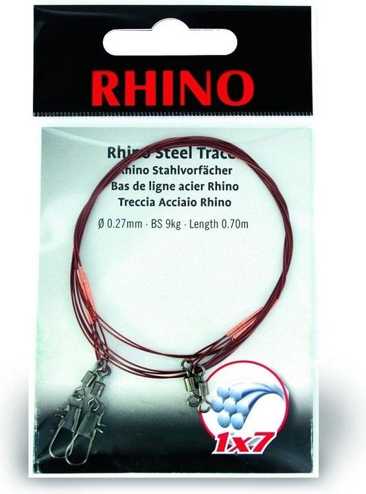Immagine prodotto Leader in acciaio 1x7 0,5m (6 kg, 0.24 mm)