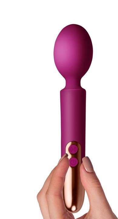 Actual product image Rocks-Off Oriel Aufladbarer Stabvibrator Fuchsienfarben