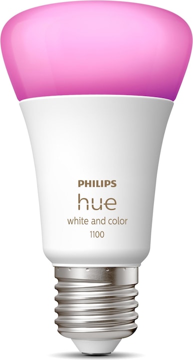 Philips Hue White & Color Ambiance BT (E27, 9 W, 1100 lm, 1 x, F)
