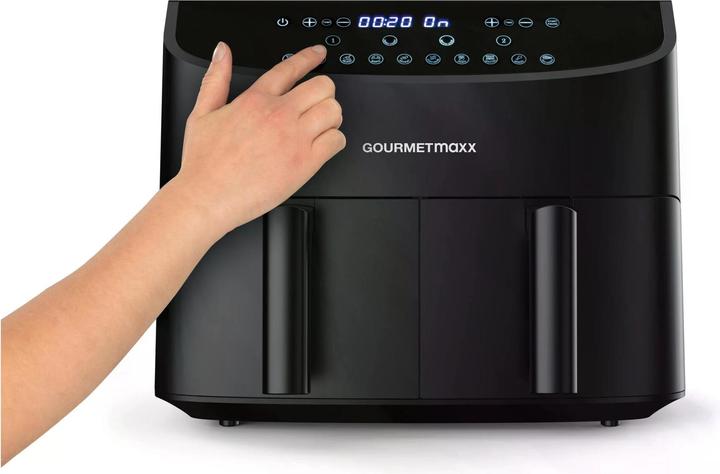 Actual product image Gourmetmaxx Hot air fryer 6 kg, black