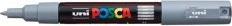 Actual product image Posca Marker PC-1M round tip (Grey, 0.70 mm, 1 x)