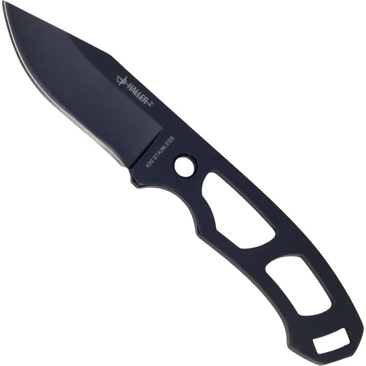 Actual product image Haller Neck Knife Black 80444 (5.50 cm)