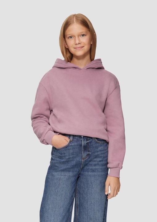 Produktbild S.Oliver Sweatshirt Wärmendes Oversized-Sweatshirt mit Rückenprint (134, 140)