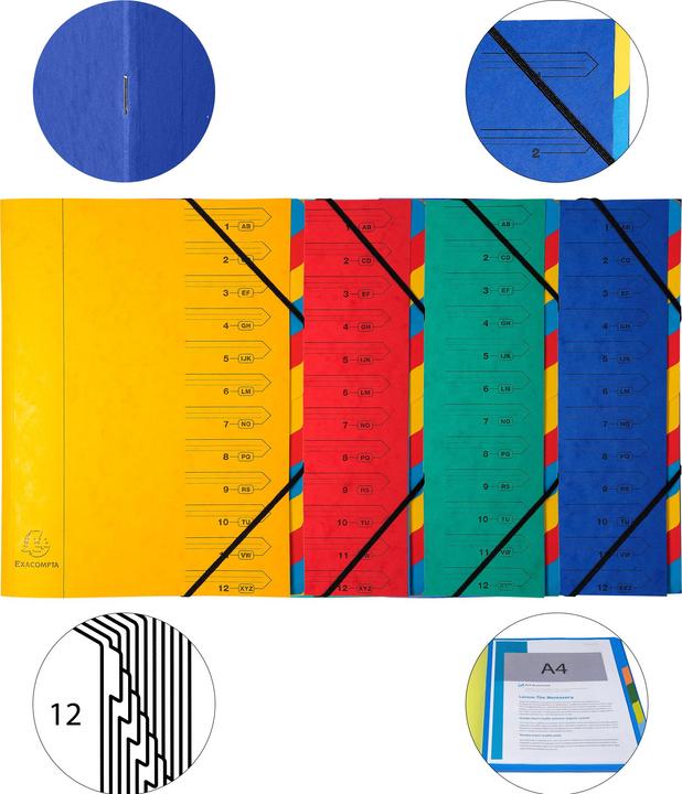 Actual product image Exacompta Stapled file folders (A4, 1 x)