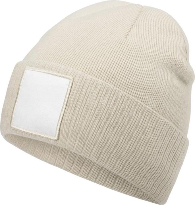 Actual product image Beechfield Appliqué Patch Beanie