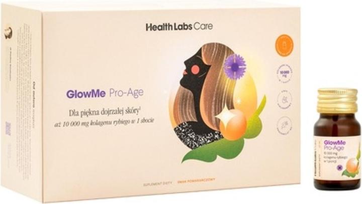 Health Labs Care Healthlabs Glowme Pro-Age Collagen Shots für reife Haut - 15 Stück