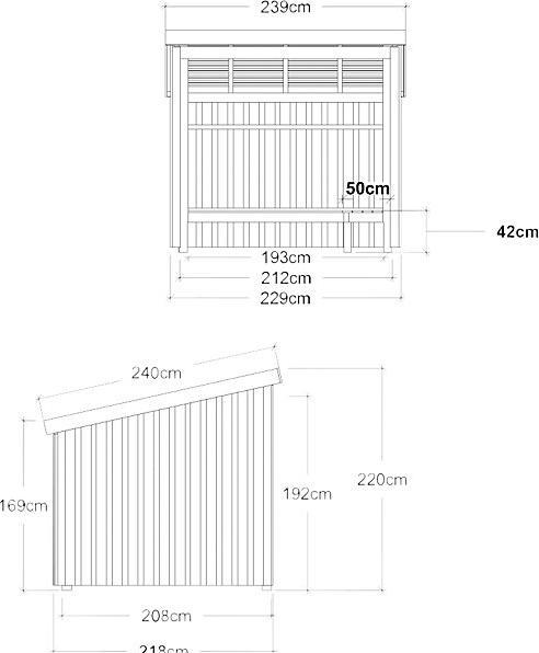 Image du produit kaiserkraft Cabane à barbecue Nordic
