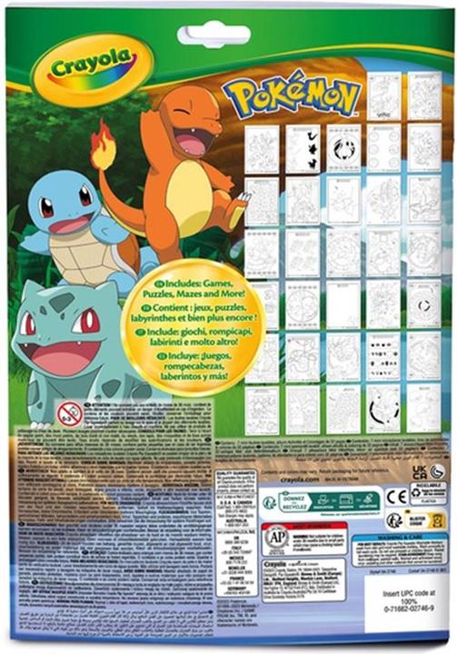 Productafbeelding Crayola Creatief Pokemon Activiteitenalbum en