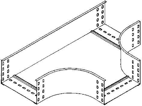 Immagine prodotto Niedax NIE RTS110.300F Pezzo a T 110x302mm con guide laterali scardinate, zincato a caldo. (11 cm)