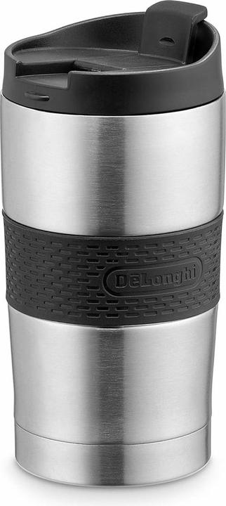 De'Longhi DLSC074 Reise-Thermobecher 235 ml, anthrazit (0.24 l)