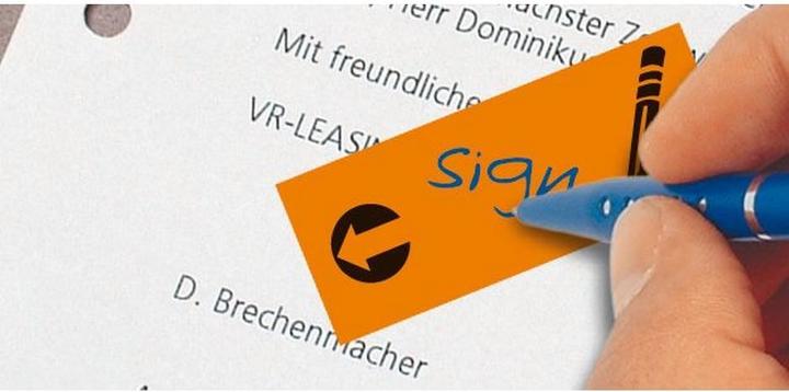 Actual product image Sigel Sticky notes with symbol (20 x 50 mm)