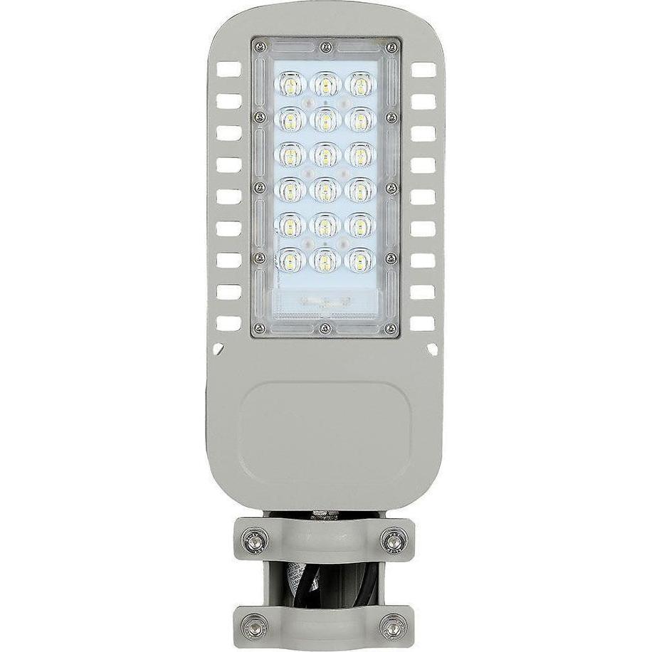 V-TAC, Fassadenbeleuchtung, VT34STN LED Strassen Lampe SAMSUNG Chip 30W Slim 6400K 135 lmW (4050 lm, IP65)