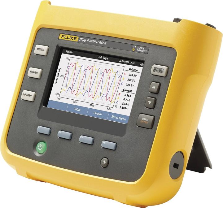 Produktbild Fluke 1736/B Power Logger, Netz-Analysegerät (CAT III 1000V, CAT IV 600V, Hand-Multimeter)
