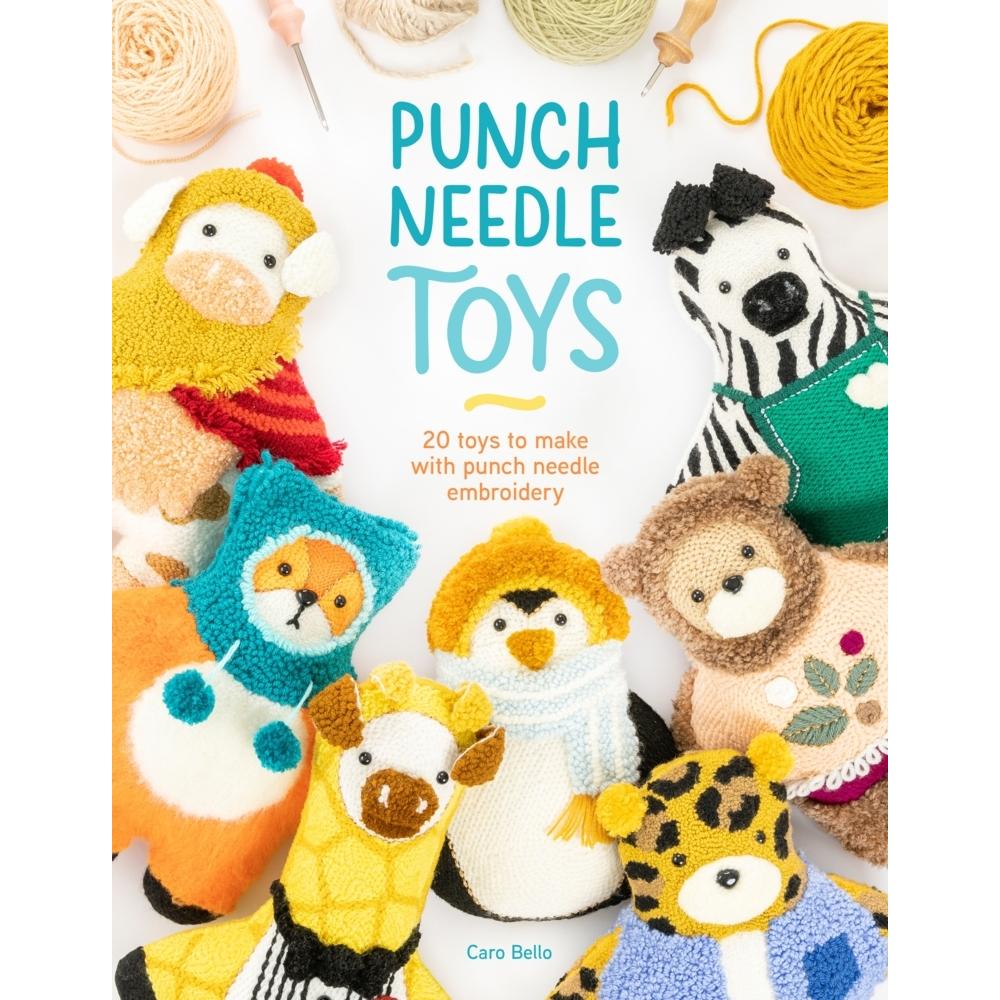 Thumbnail - Bello:Punch Needle Toys, Ratgeber von Caro Bello