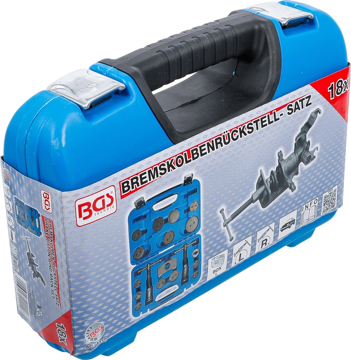 Produktbild BGS Bremskolben-Rückstell-Satz 18-tlg. (Vorderradbremse, Bremsset, 18)