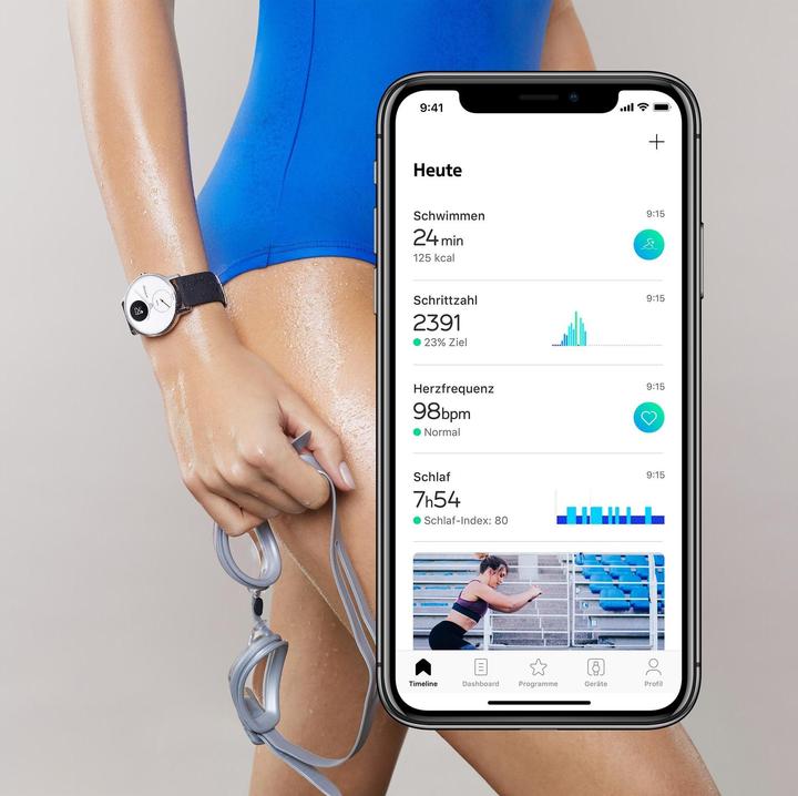 Actual product image Withings Steel HR (36 mm)