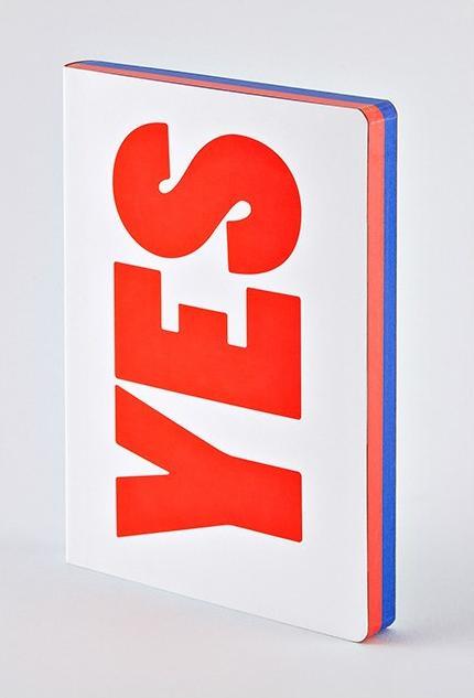 Produktbild Nuuna Graphic L, Yes - No (22 x 16.5 cm, Weicher Einband)