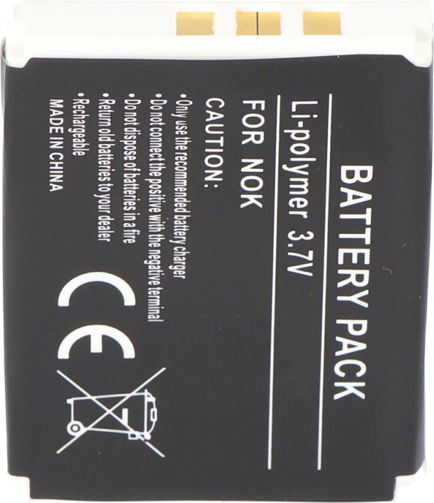 Image du produit Nokia Batterie 3310, BLC-2, 3510I, 5510, 6800, 6810, 3510, 3410, 3390, 3360, 3330, 3315, 3310