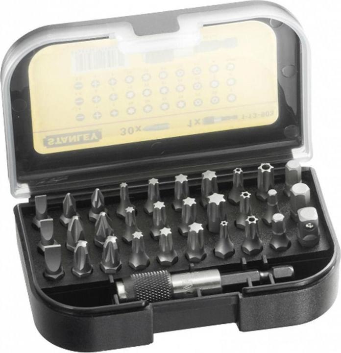 Produktbild Stanley 1/4" BitSatz, 25 mm, 31teilig (Innensechsrund TX)