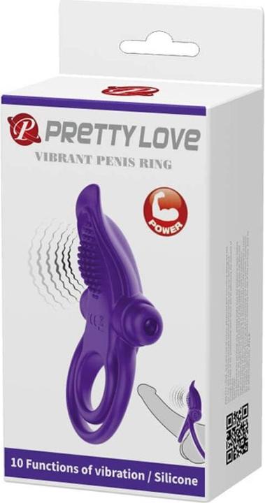 Actual product image Pretty Love Vibrant Penis Ring (8 cm)