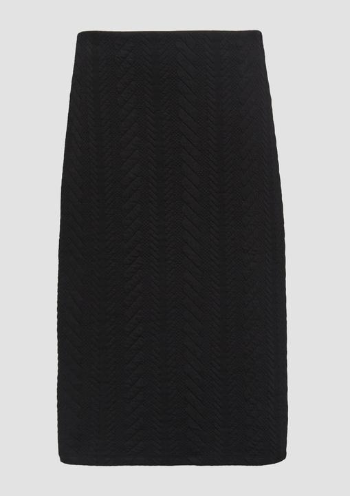 Immagine prodotto S.Oliver Rock Strukturierter Jersey-Rock mit seitlichem Schlitz (40)
