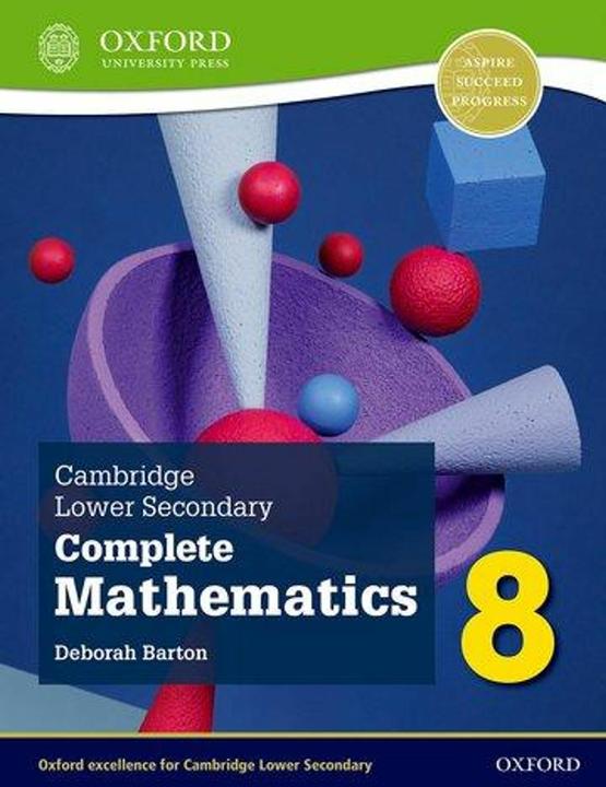Produktbild Oxford Cambridge Lower Secondary Complete Mathematics 8: Student Book (Second Edition) (Englisch, Deborah Barton, 2021)