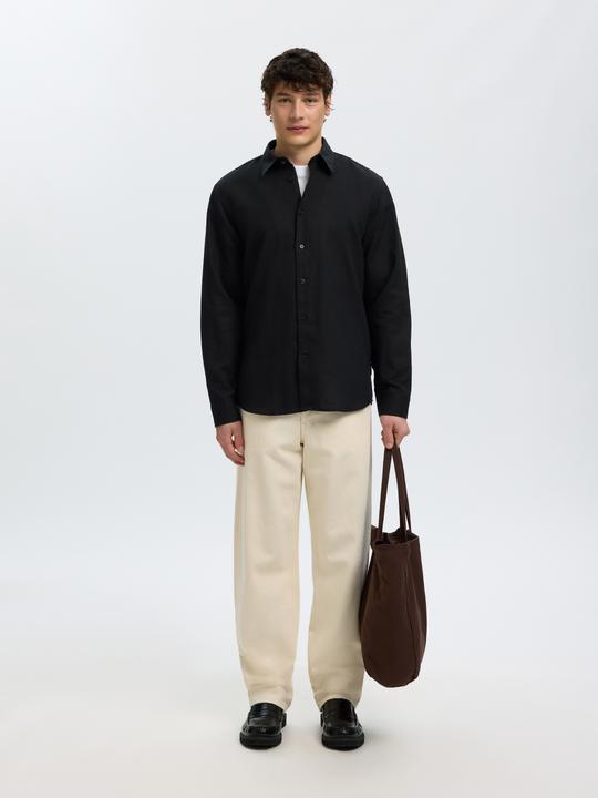 Immagine prodotto Selected Regular Fit Bluse aus Leinengemisch (S)